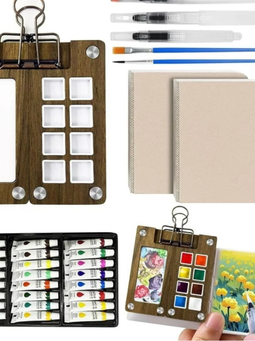 Portable on the go art set
